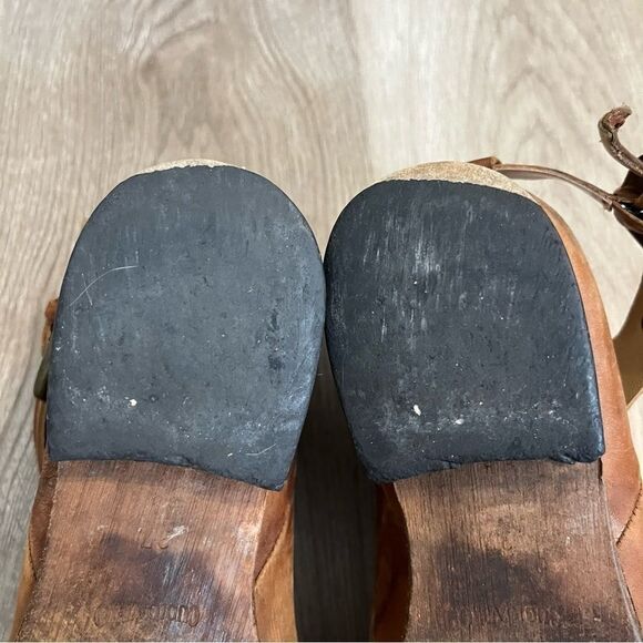 Women's Cuoio Vero Camel Brown Leather Short Boots Booties - Picture 12 of 13